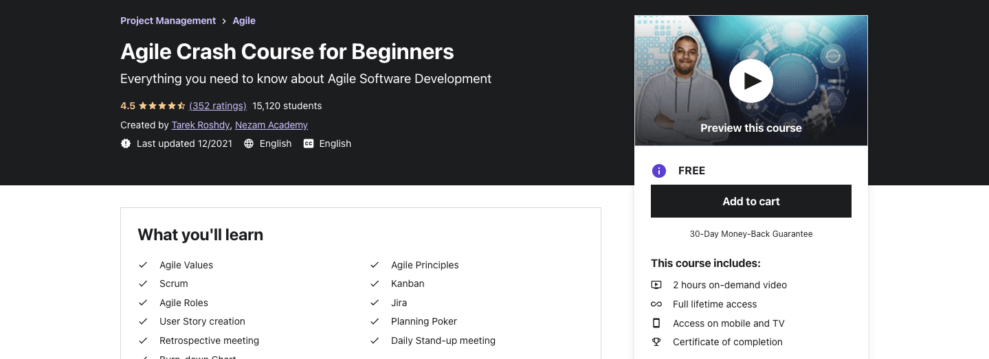 Agile Crash Course for Beginners