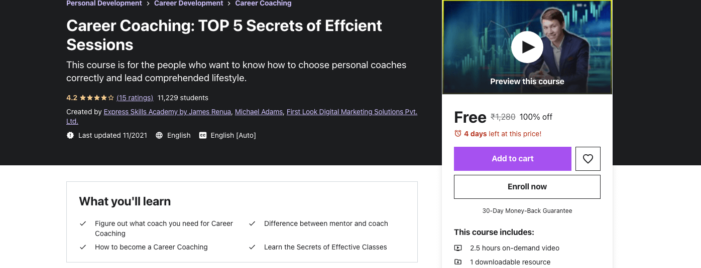 Career Coaching: TOP 5 Secrets of Effcient Sessions