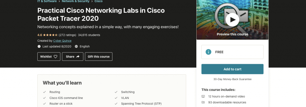 Practical Cisco Networking Labs in Cisco Packet Tracer