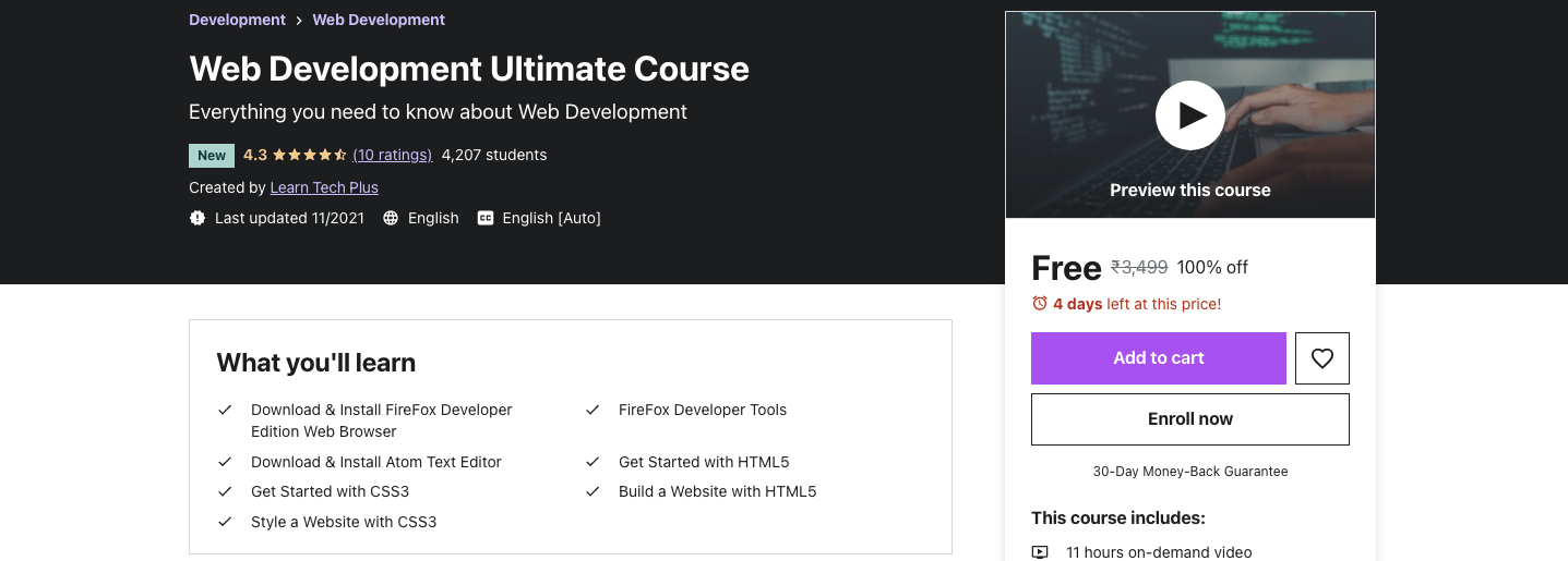 Web Development Ultimate Course