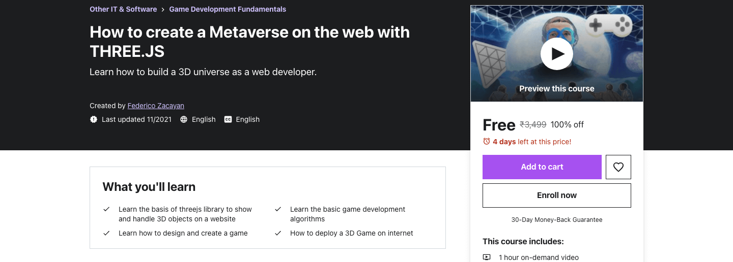 How to create a Metaverse on the web with THREE.JS
