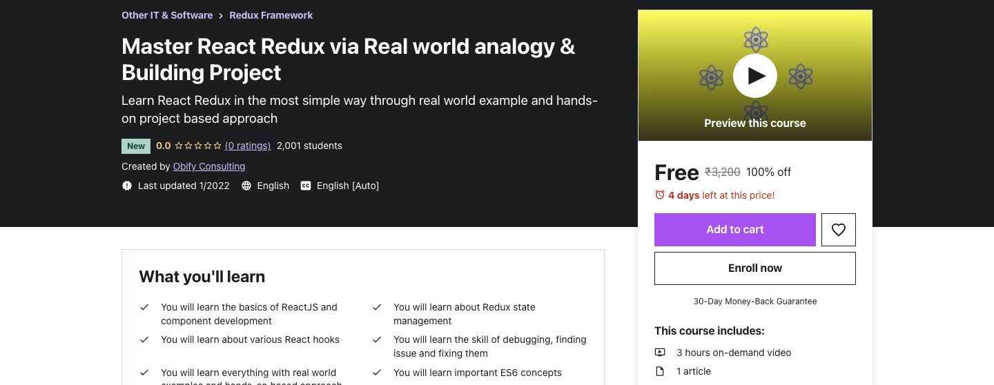 Master React Redux via Real world analogy & Building Project