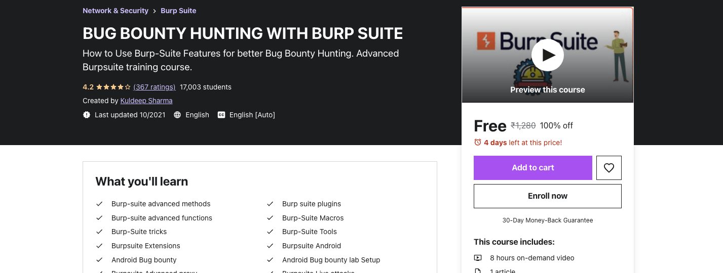 BUG BOUNTY HUNTING WITH BURP SUITE