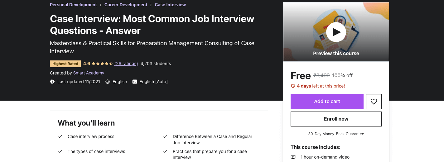 Case Interview: Most Common Job Interview Questions - Answer