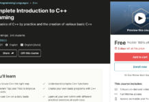 The Complete Introduction to C++ Programming 