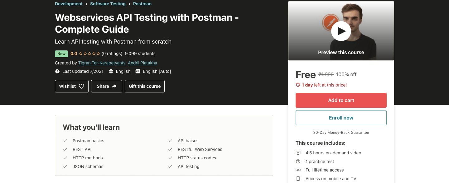 Webservices API Testing with Postman - Complete Guide