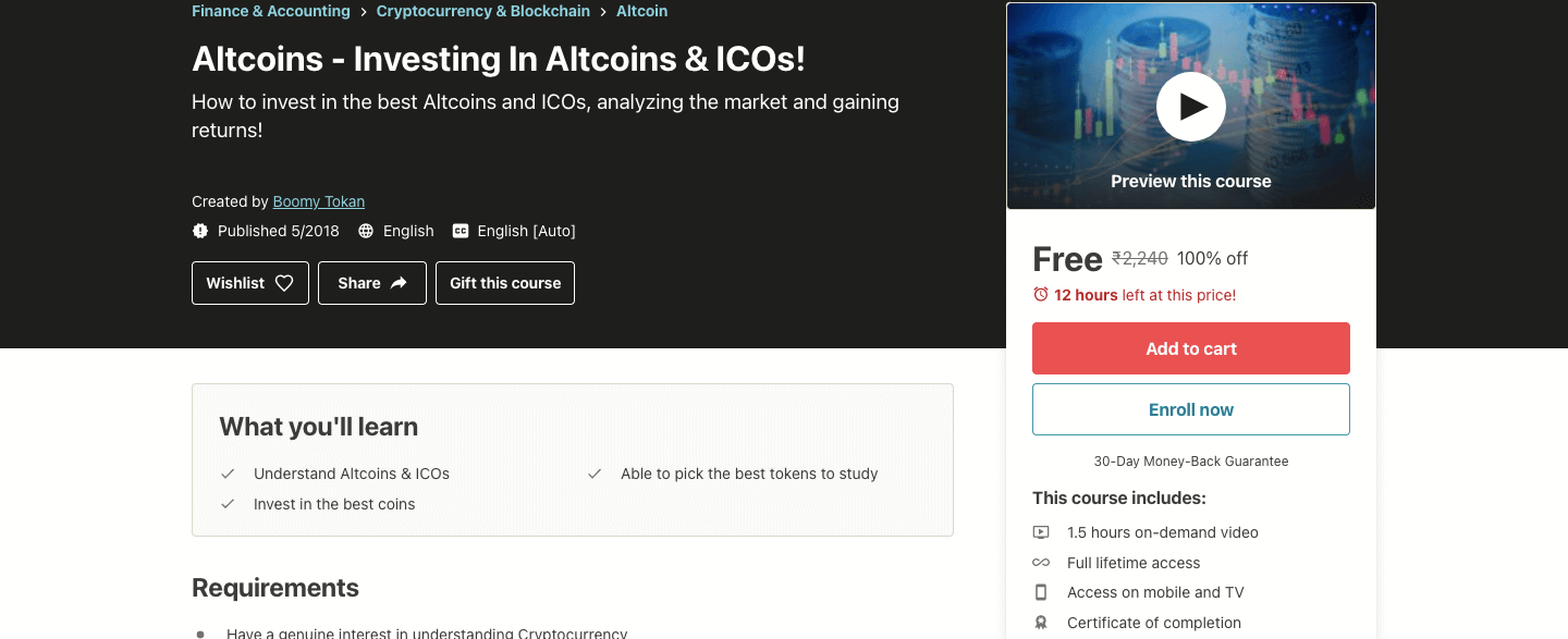 Altcoins - Investing In Altcoins & ICOs!