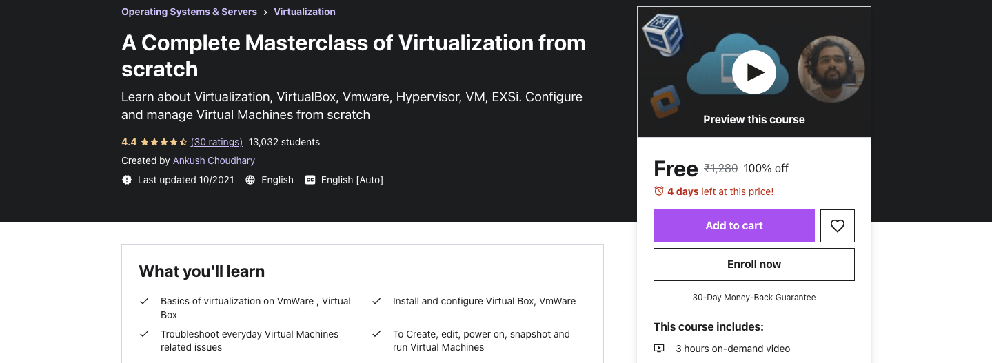 A Complete Masterclass of Virtualization from scratch