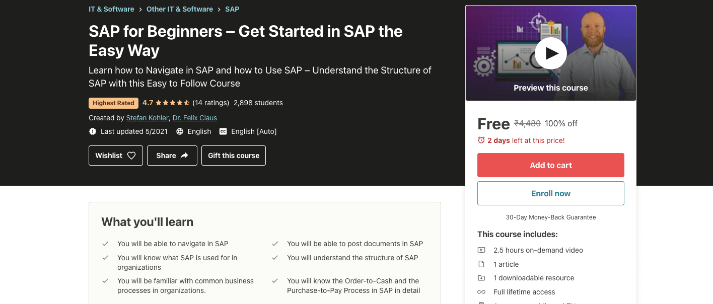 SAP for Beginners – Get Started with SAP