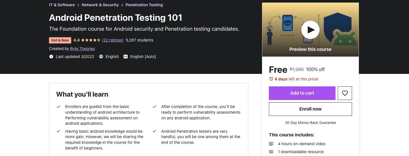 Android Penetration Testing 101