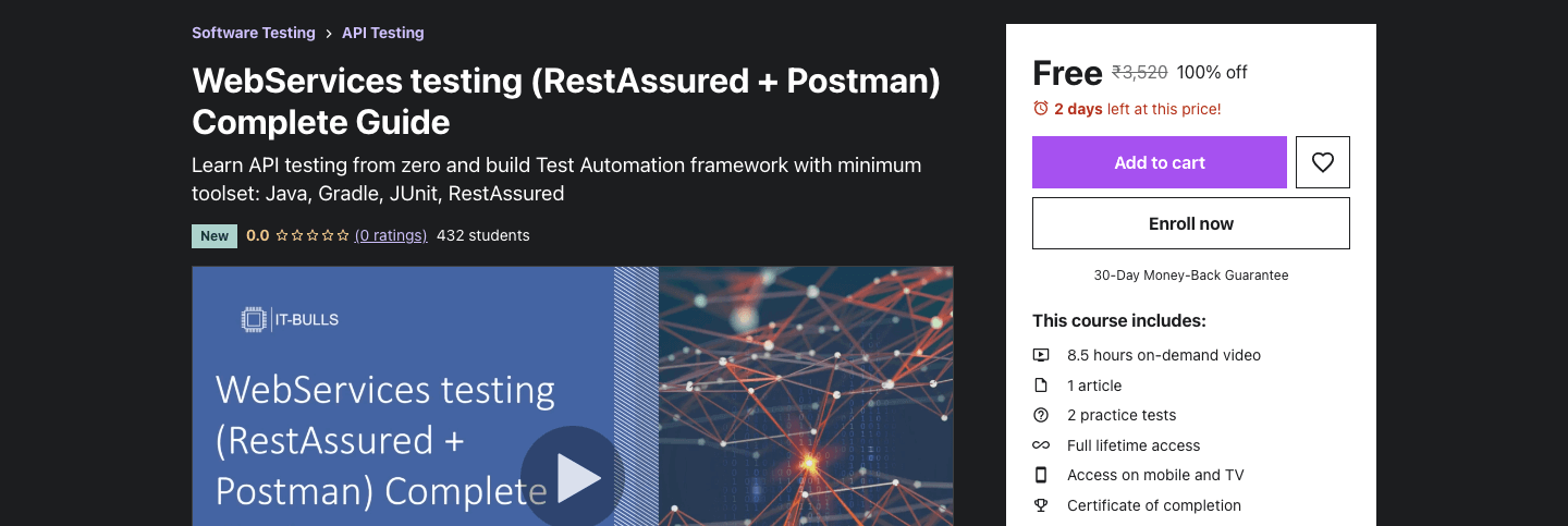 WebServices testing (RestAssured + Postman) Complete Guide