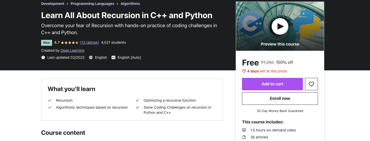 Learn All About Recursion in C++ and Python