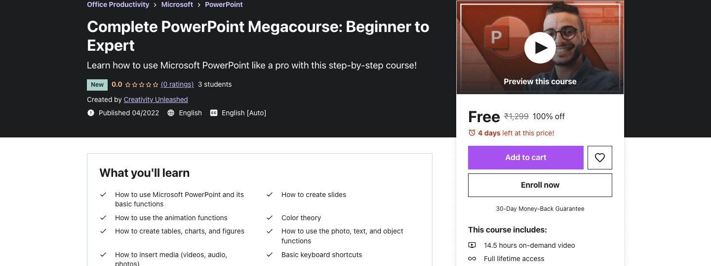 Complete PowerPoint Megacourse: Beginner to Expert