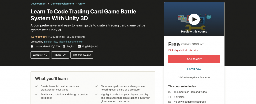 Learn To Code Trading Card Game Battle System With Unity 3D 