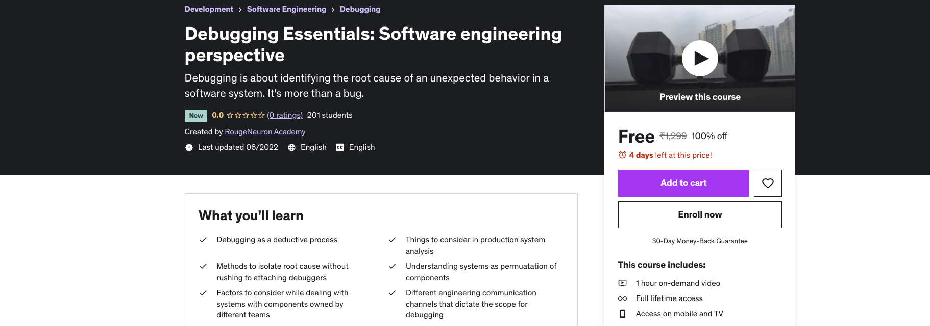 Debugging Essentials: Software engineering perspective
