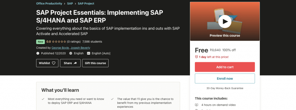 SAP Project Essentials: Implementing SAP S/4HANA and SAP ERP
