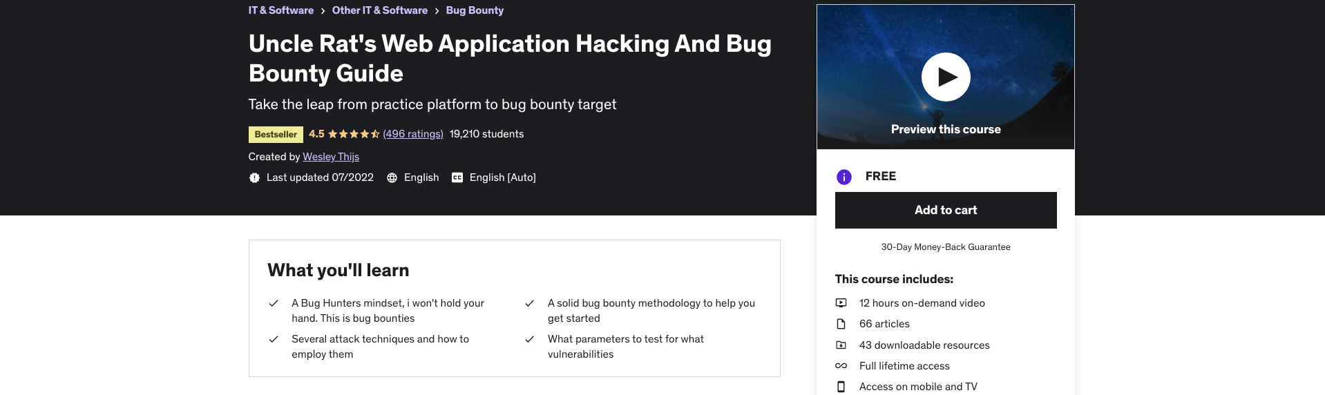 Uncle Rat's Web Application Hacking And Bug Bounty Guide