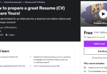 Learn how to prepare a great Resume (CV) AND Prepare Yours!