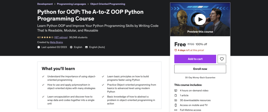 Python for OOP